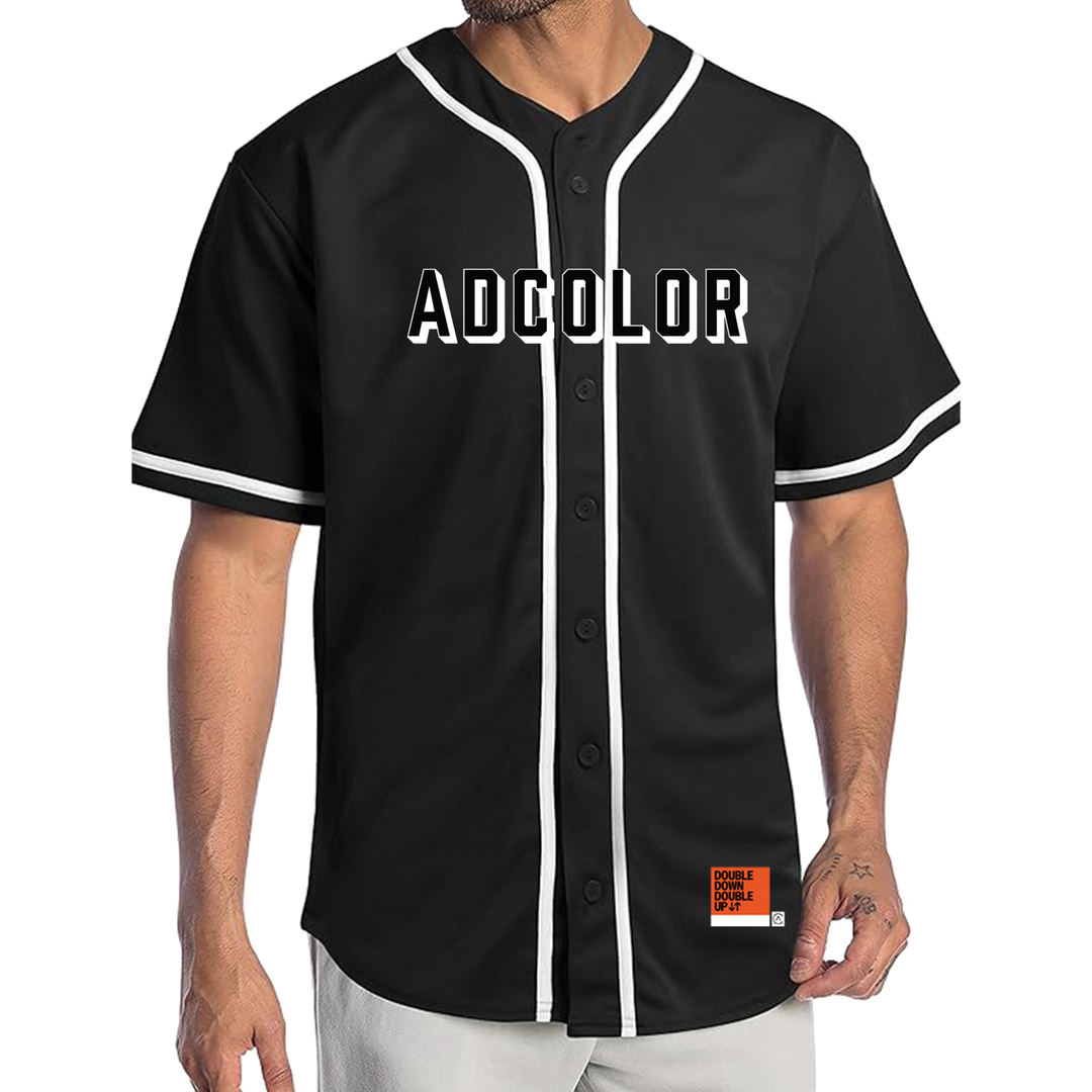 ADCOLOR 2023 BASEBALL JERSEY - BLACK