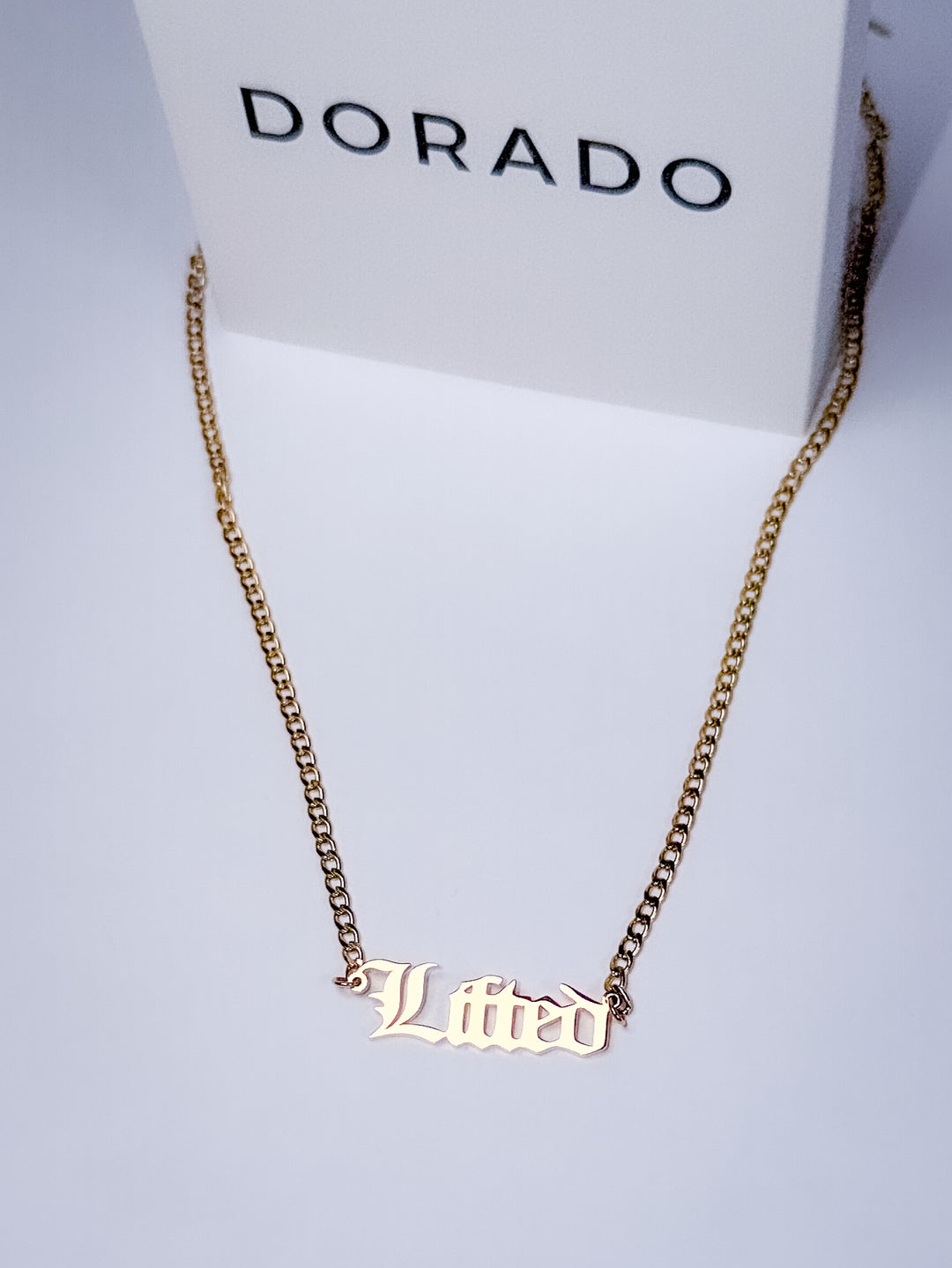 LIFTED NECKLACE - GOLD