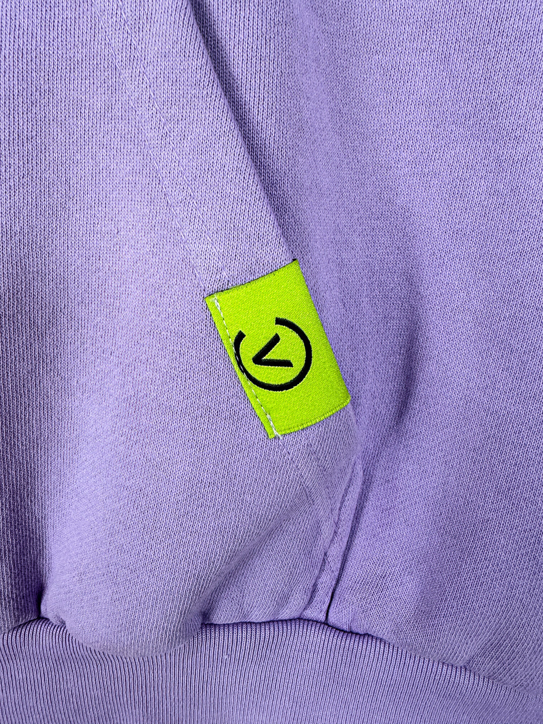 CTRL ALT LIFT EMBROIDERED HOODIE - PURPLE