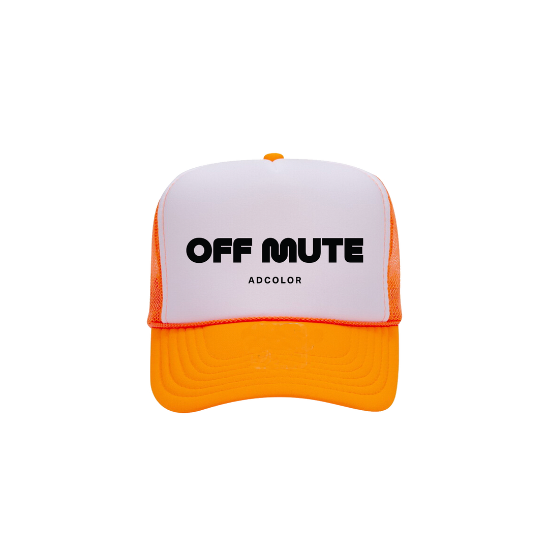 OFF MUTE TRUCKER CAP