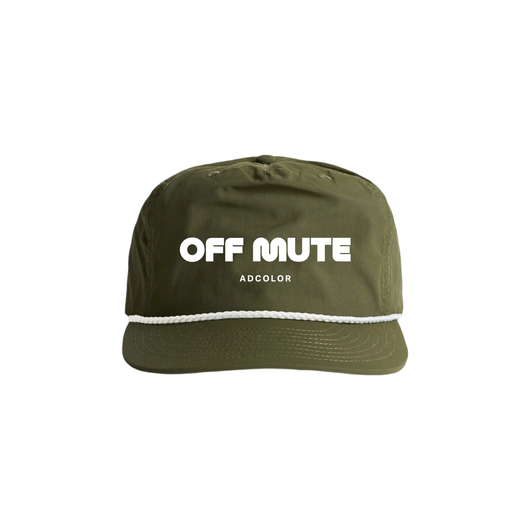 OFF MUTE SURF CAP