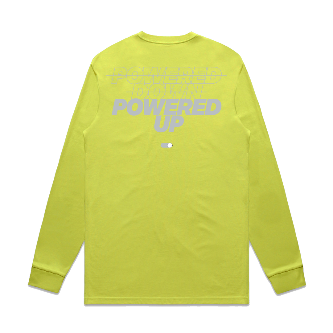 POWER UP 3M REFLECTIVE LS TEE