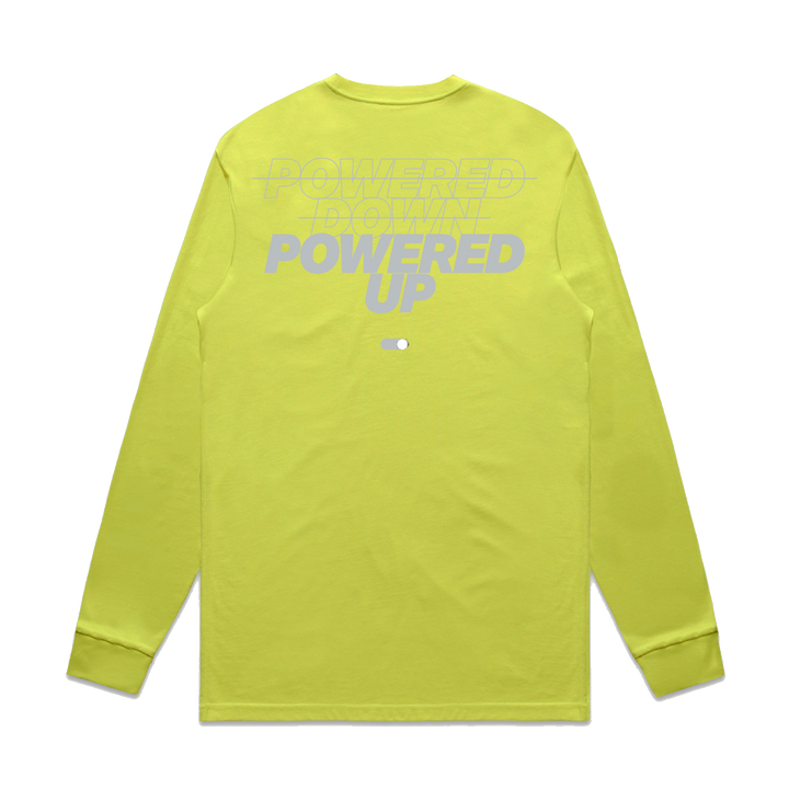 POWER UP 3M REFLECTIVE LS TEE