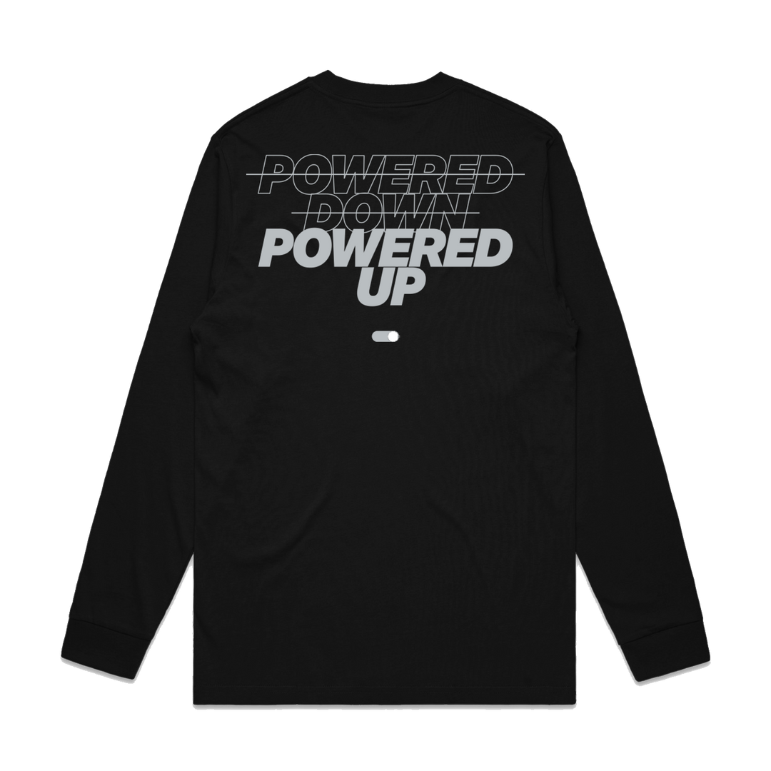 POWER UP 3M REFLECTIVE LS TEE