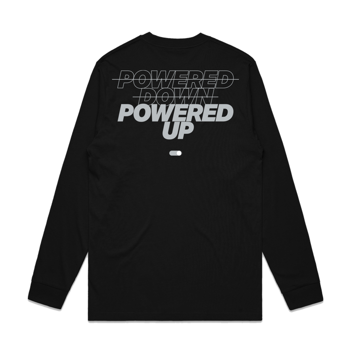 POWER UP 3M REFLECTIVE LS TEE